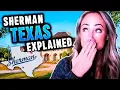Sherman Texas Tour VLOG Neighborhood Tour of Sherman TX
