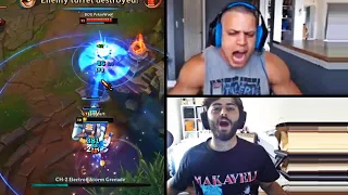 TYLER1 SHOWS HOW TO OUTPLAY ZOE WITH REALLY LOW HP | TRICK2G RUNS AROUND THE MAP | YASSUO | LOL