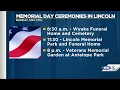 Memorial Day ceremonies in Lincoln