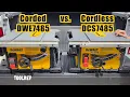 DeWalt DWE7485 vs DCS7485 Ultimate Table Saw Comparison Review