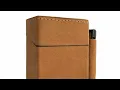 100 genuine leather cigarette case
