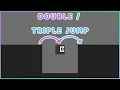 How To Make a DOUBLE TRIPLE JUMP 2D PLATFORMER CONTROLLER