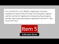 Arithmetic Series Item 5