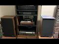 Thorens TD 150 TT , NAD c162 Preamp , Crown CT-810 Amp