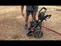2022 Black Max 3100 Gas Powered Portable Pressure Washer SN898 Lot