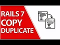 Copy and Turbo Duplicate Buttons in Ruby on Rails 7