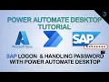 SAP Logon and Handling Password with Power Automate Step-by-Step Guide using Azure Key Vault