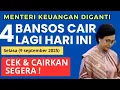 CAIRKAN ‼️ 4 BANSOS CAIR LAGI HARI INI, TERIMA KASIH MENTERI KEUANGAN RI