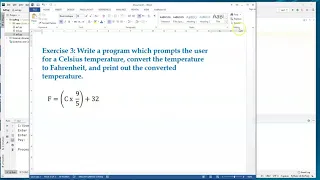 Learning Python - Exercises on Variables expressions and Statements Exercise 3