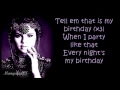 Download Lagu Selena Gomez - Birthday [Lyrics]