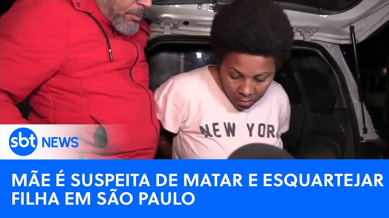 Mãe é presa suspeita de esquartejar e esconder o corpo de uma criança | #SBTNewsnaTV(28/08/23)