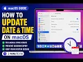 How to Set Date Time and Time Zone Automatically on macOS Fix Login Sync Issues