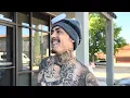 CRAZY CHICANO CLOWN TATTOO ON THE HOMIE
