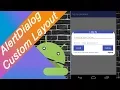 AlertDialog with Custom Layout in Android kotlin