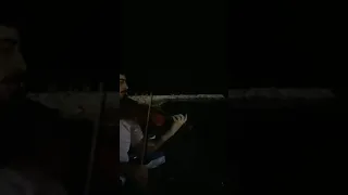 عزف كمان رائع أغنية ليالي الأنس في فيينا مع المبدع محمود جمعة من طرطوس مع صوت البحر سمعوه 