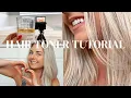 WELLA T18 TONER DIY HAIR TUTORIAL