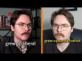 conservatives who grew up liberal vs liberals who grew up conservative