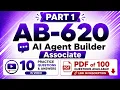 Part 01 - AB-620 AI Agent Builder Associate Practice Questions with Answers