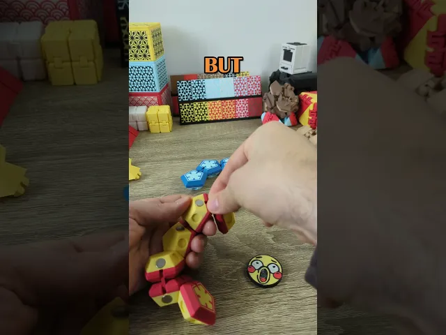 Penta Chain Ball - a magnetic fidget toy video thumbnail