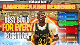 THE MOST OVERPOWERED BUILDS FOR EVERY POSITION ON NBA 2K23 CURRENT GEN BEST BUILDS IN 2K23 SEASON 1