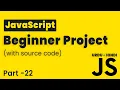 JavaScript Beginner Project Lesson 22 JavaScript Tutorial Beginning to Advance in