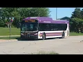 Ride On DART Des Moines 2014 New Flyer XD40 1415 On Rt 94 to 3rd Ave