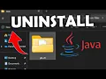How to Completely Uninstall Java from Windows 11 Remove Java 100 2025