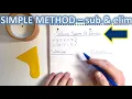 Systems of Equations Made EASY - Math Homework HELP Substitution Elimination Methods Explained