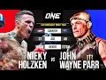 Download Lagu LEGEND VERSUS LEGEND 🤯 Nieky Holzken vs. John Wayne Parr | Full Fight Replay
