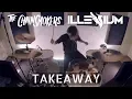 Download Lagu The Chainsmokers, ILLENIUM - Takeaway ft. Lennon Stella | Robert Leht Drum Cover