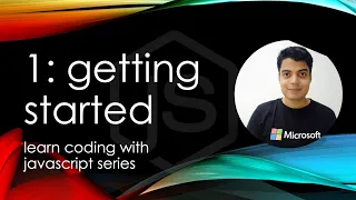 Coding with JS 1 Getting Started