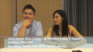 pandora q u0026a with john harlan kim u0026 tehmina sunny sdcc 2019 