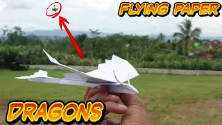 Download Origami naga luncur || Flying paper || origami pesawat mainan dari kertas MP3