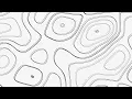 10-Hour Minimalistic Topographic Wallpaper - Monochrome Contour Lines