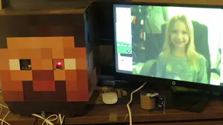 Micro bit Triggered Raspberry Pi Minecraft Selfie Project