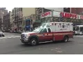 Three NYC EMS Ambulances Responding To Different Calls At The Exact Time Thru The Same Intersection