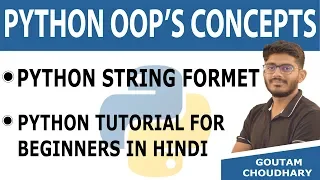 Python String Format - Python Tutorial for Beginners