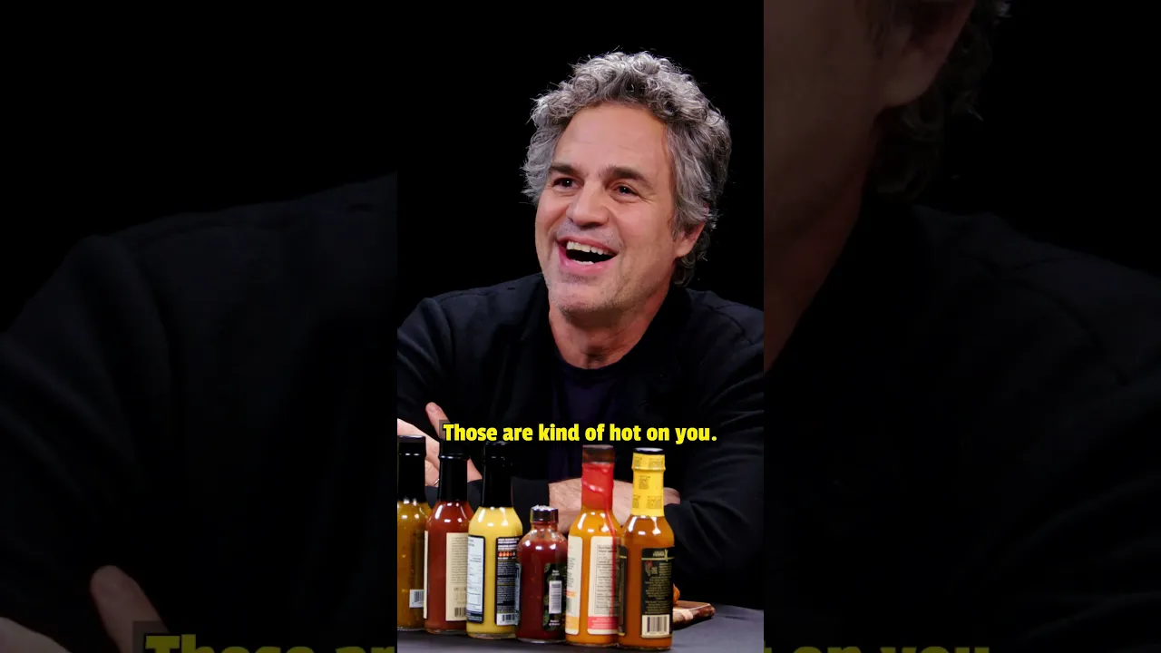 Get ready for Mark Ruffalo on Hot Ones 