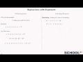 Expressions with Exponents 6 EE 1