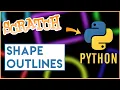 Block to Text-Based Programming - Shape Outlines