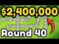 How To Get 2 400 000 By Round 40