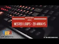 Level 0 Main Session 4 Part 2 Nested Loops 2D Arrays Eng Abdelrahman EngMZen