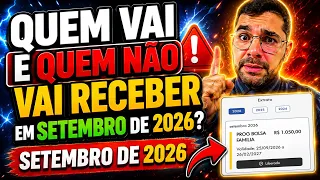 QUEM VAI E QUEM NÃO RECEBER O BOLSA FAMÍLIA EM SETEMBRO! VEJA AGORA SE VOCÊ RECEBERÁ! 