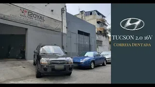 Hyundai Tucson 2.0 16v - Troca de correia dentada  correias de acessórios