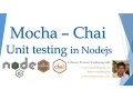 Mocha Chai Unit testing Nodejs Part3 Grouping