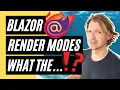 NET 8 Blazor All Render Modes SSR Server WebAssembly Auto Explained for Beginners
