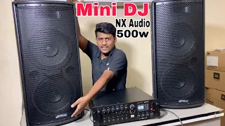 Download Nx Audio Mini Dj Setup For Home Party, School, with 500w Amplifier MP3