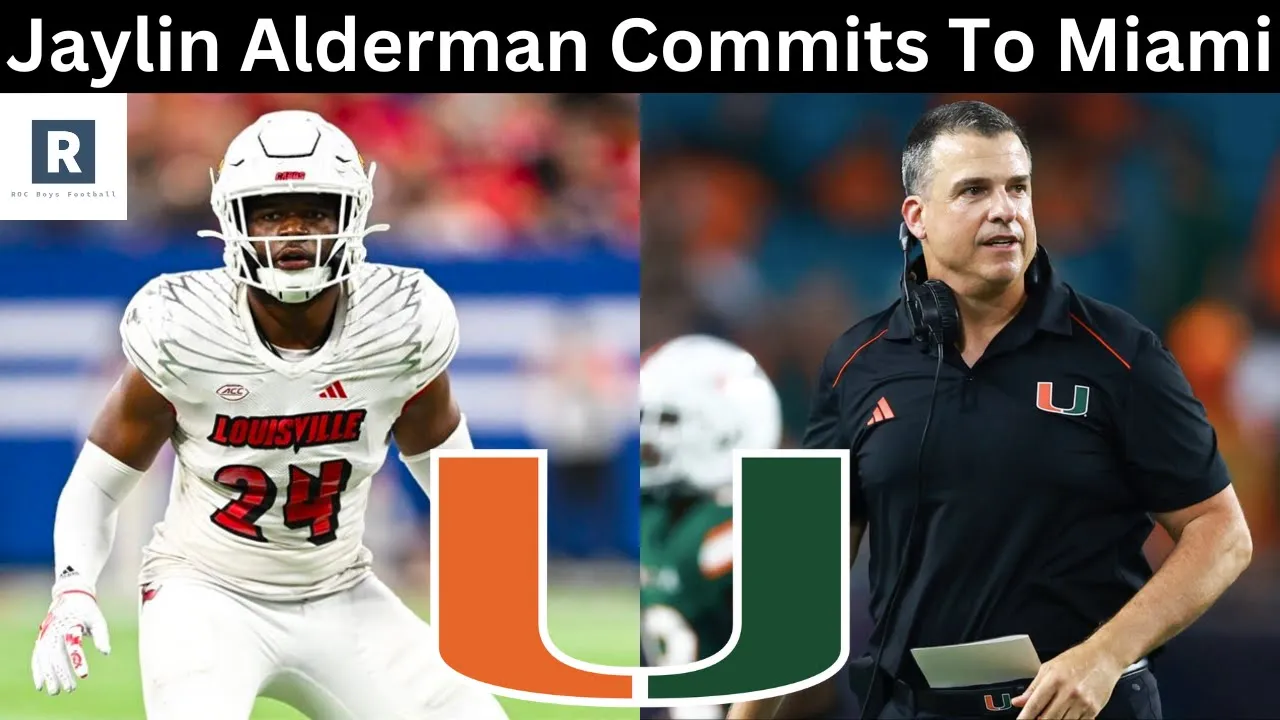 Jaylin Alderman Commits To Miami | Miami Hurricanes Transfer Portal News