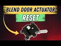 How to Reset a Blend Door Actuator Easy DIY Fix