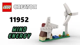 11952 WIND ENERGY | LEGO Creator Magazine Gift Virtual Build